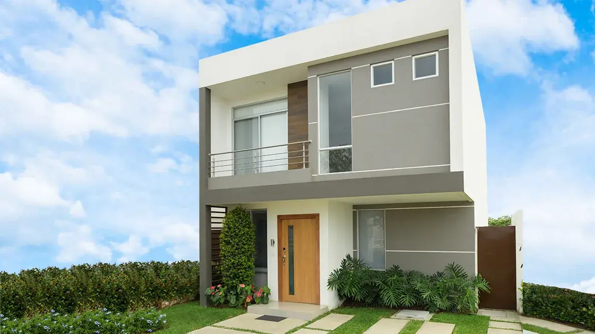 Fachada del modelo Luciana 2 en Cittavento